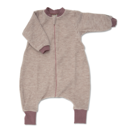 Lilano Wollfrottee Schlafsack mit Füßen