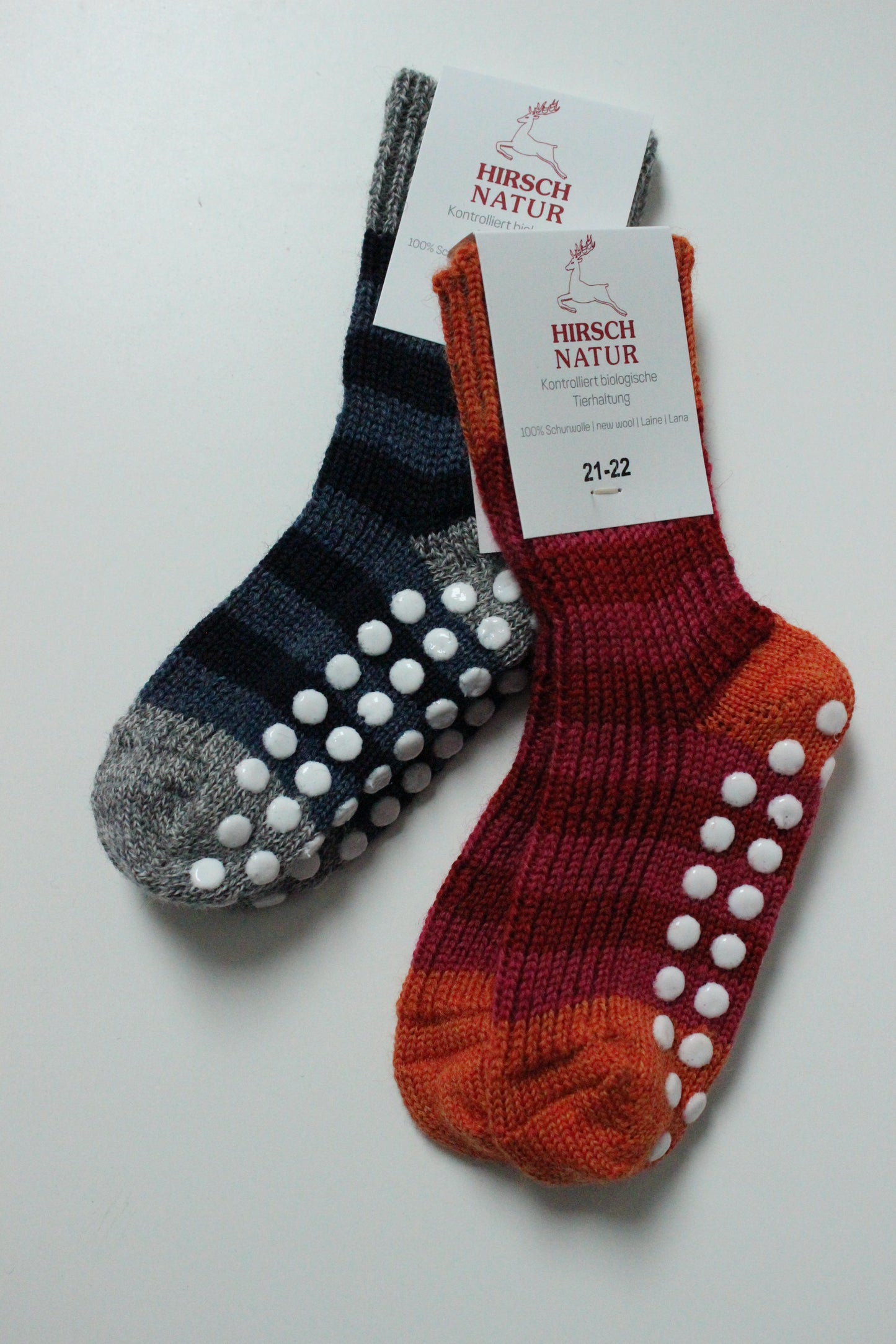 Hirsch Natur Stoppersocke