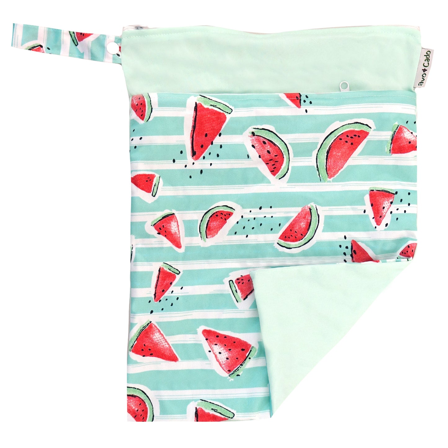 Nasstasche mit Trockenfach (M) Melonen