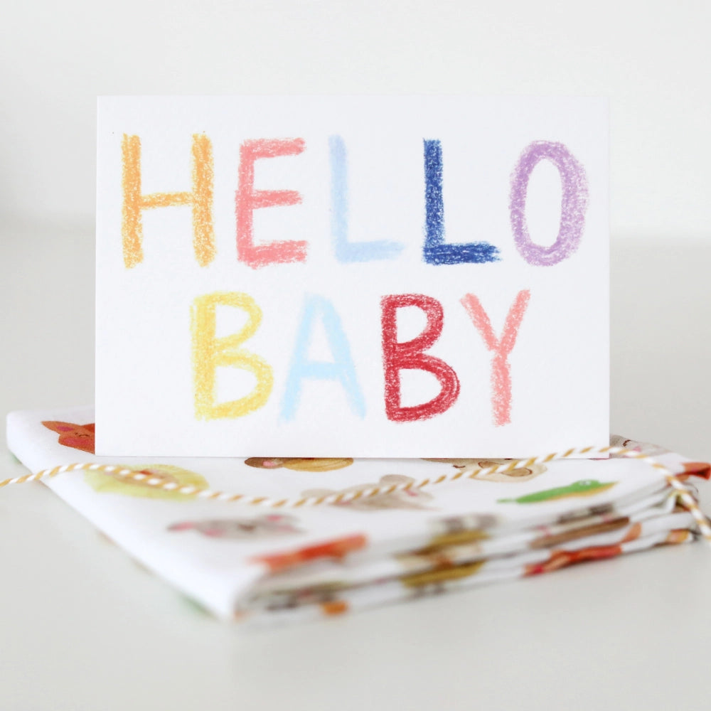 Grußkarte Hello Baby