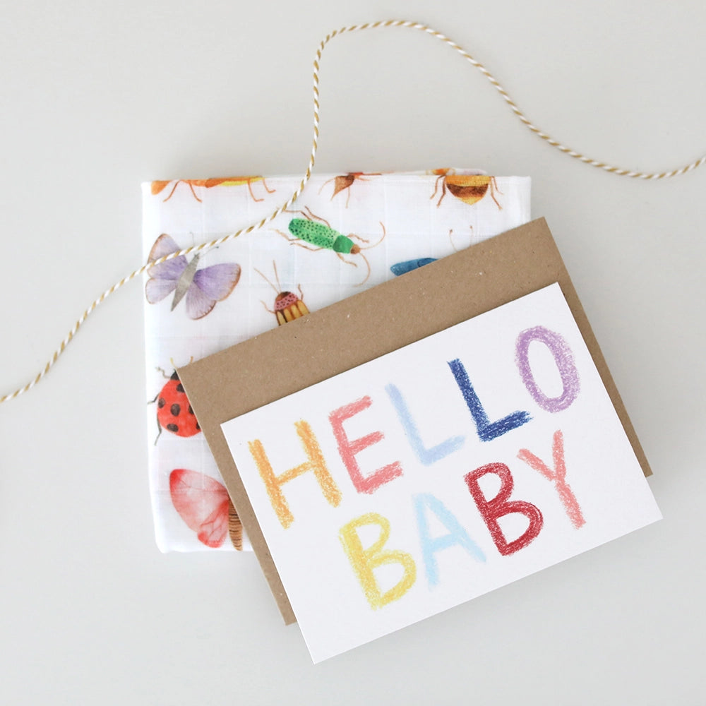 Grußkarte Hello Baby