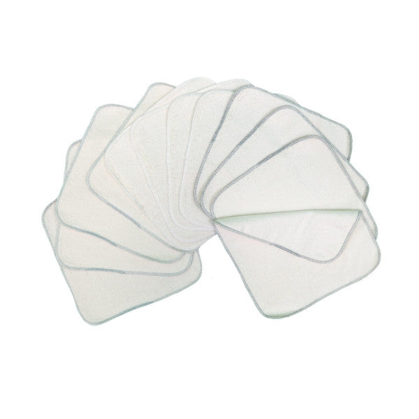 Flanellwaschlappen mit Frottee