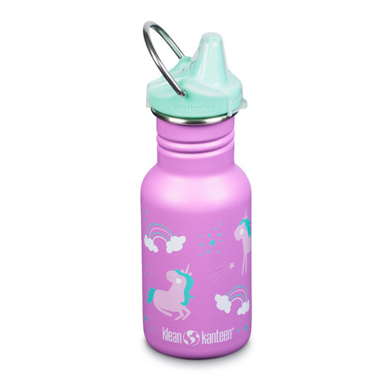 Klean Kanteen® Edelstahl Kinder-Trinkflasche 355ml Sippy Cap Unicorns