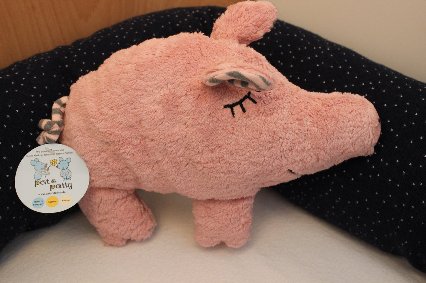 Pat & Patty Bio Kuscheltier "Schwein"